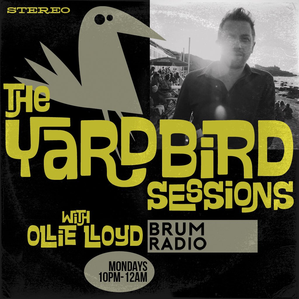 New weekly Yardbird show <a href="/BrumRadio/">Brum Radio</a> 💙 Starting Monday 29th Oct 10pm-12am