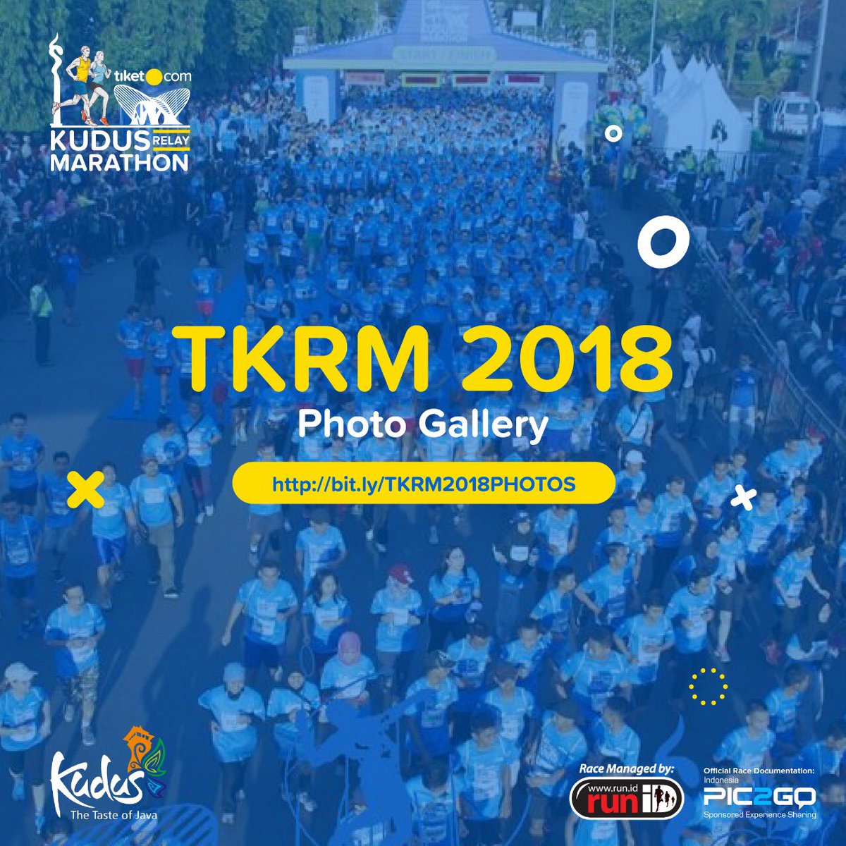 tkrm2018's tweet image. Hi Runners, masih belum bisa move on dari Tiket.com Kudus Relay Marathon 2018?
Silakan akses dan berbagi personal #FreeRacePhotos gallery kamu via bit.ly/TKRM2018PHOTOS