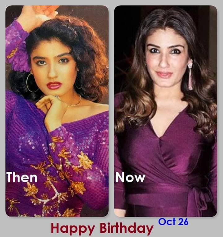   Happy birthday Raveena Tandon....        