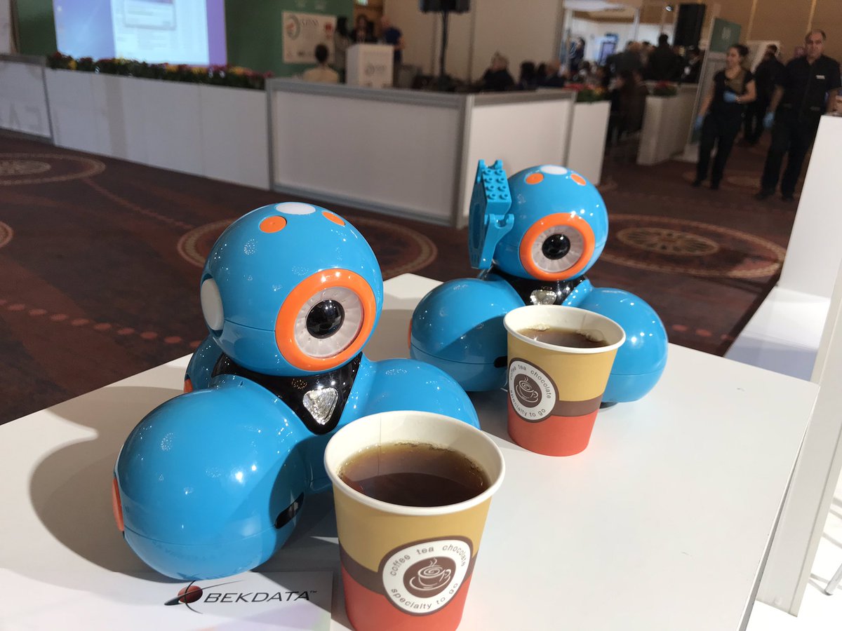 Bekdata's tweet image. #GESSTURKEY #dashdot @WonderWorkshop Tea Time :)