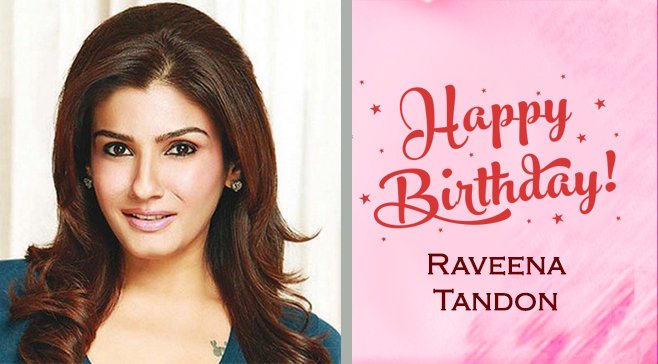 Happy Birthday.. Raveena Tandon 