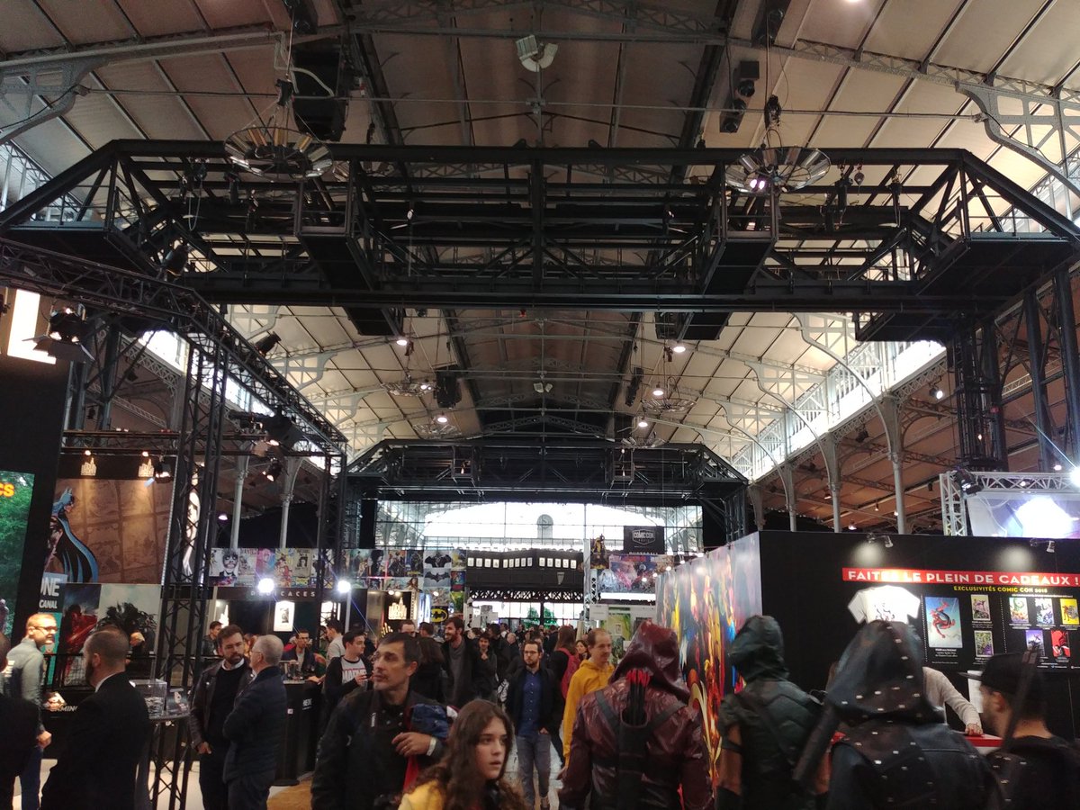 RosterCon's tweet image. C'est parti pour 3 jours au @ComicCon_Paris #CCP18 #ComicConParis2018