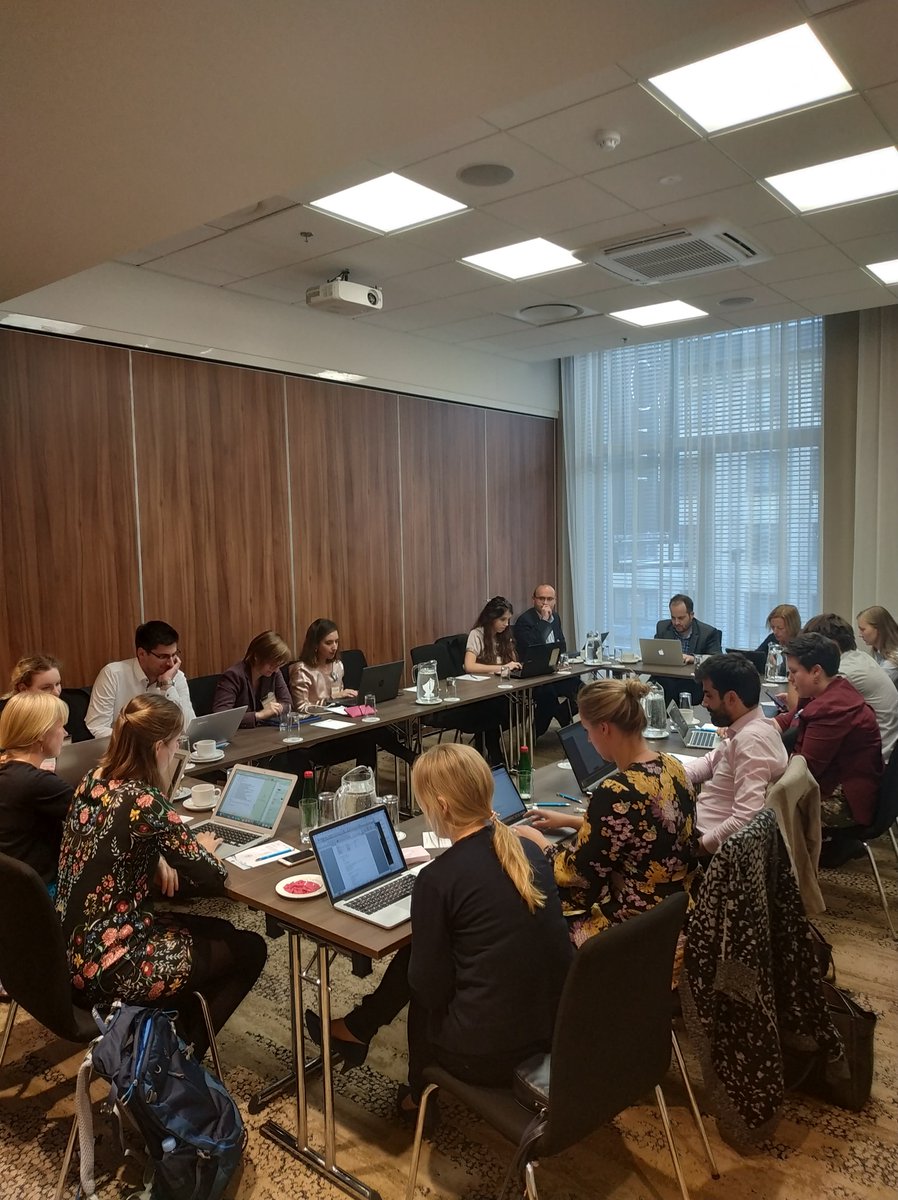 Three working groups are currently deliberating on burn out, free movement and medical leadership in Lithuania, Latvia and Estonia rooms. Results of their work will be presented tomorrow during the second day of General Assembly <a href="/ejdpwg/">EJD</a> #EJDAM18