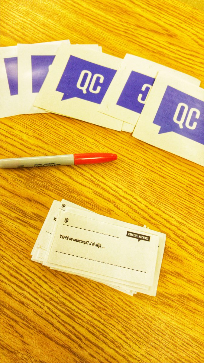 Toute l'équipe du <a href="/Quebec_CM/">Creative Mornings QC</a> est heureuse d'avoir pu partager cette conférence d'𝗔𝗻𝗻𝗮𝗯𝗲𝗹𝗹𝗲 𝗣𝗲𝗹𝗹𝗲𝘁𝗶𝗲𝗿 𝗟𝗲𝗴𝗿𝗼𝘀 avec vous au Patro Roc Amadour!
Mais nous somme curieux, que pensez-vous de l'honnêteté? 🤔
#CMQC #CMHonesty