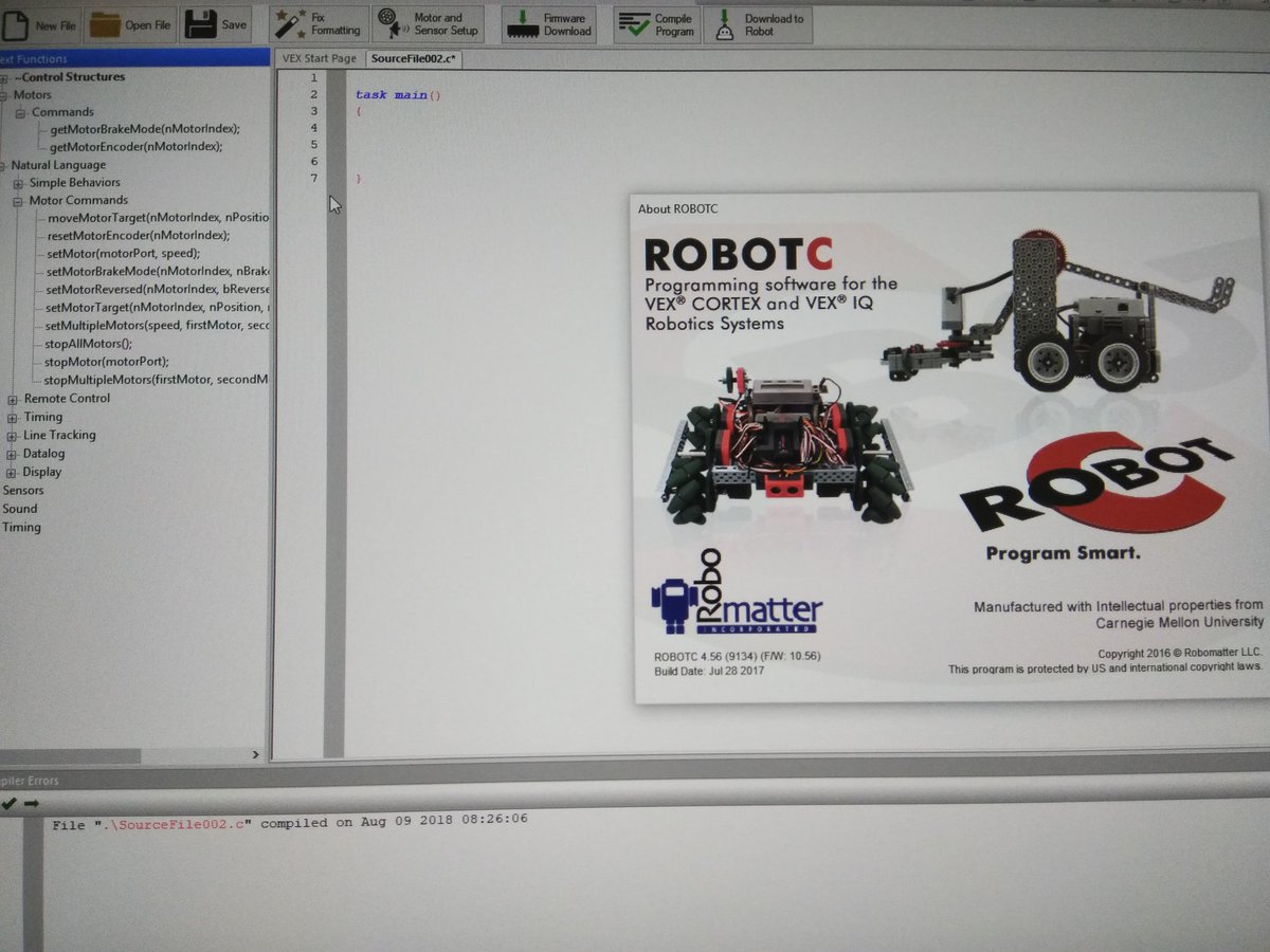 teaching robotc