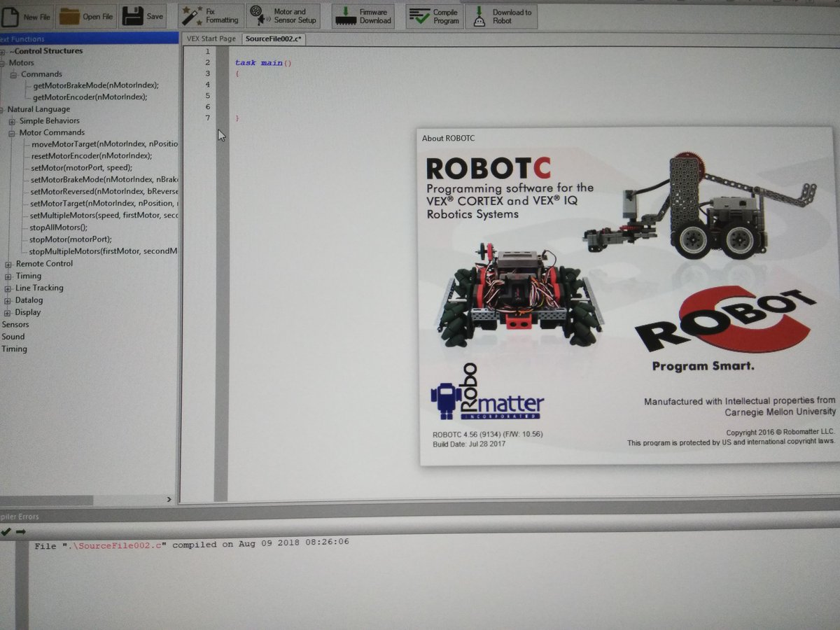 robotc how to program