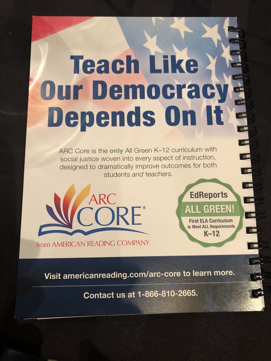 AmericanReading's tweet image. ARCCore: The first and only EdReports All Green K-12 ELA curriculum! Learning that is interdisciplinary, project-based, apprenticeship-oriented, and connected to the world! #BeyondTheBasal #BetterOutcomes #Motivation #Methodology #Materials #Equity #CGCS18