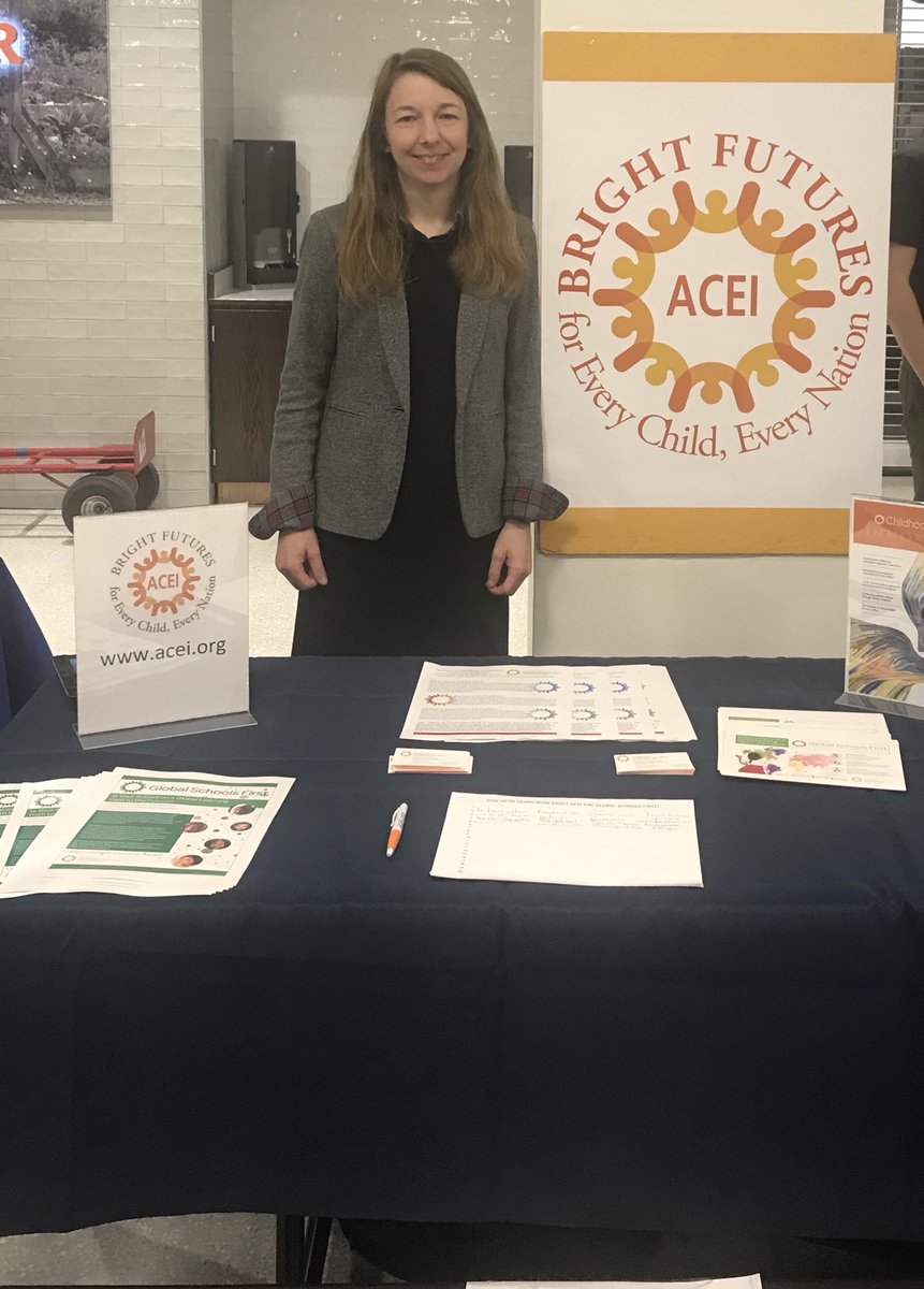 ChildhoodEdIntl's tweet photo. Attending @DCGlobalEd’s #GlobalEdCon18? Stop by our booth (booth 12) and chat with @adriennehenck about our #GlobalSchoolsFirst program! https://t.co/3LtzCkTf3A