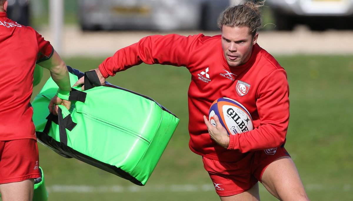 gloucesterrugby's tweet photo. 🎬 #GRTV 

@Henrypurdy_ excited to be back in action as squad prepares for Wasps

Watch now ▶️ https://t.co/WXtoLyAwdT https://t.co/iTNC9LBnSz