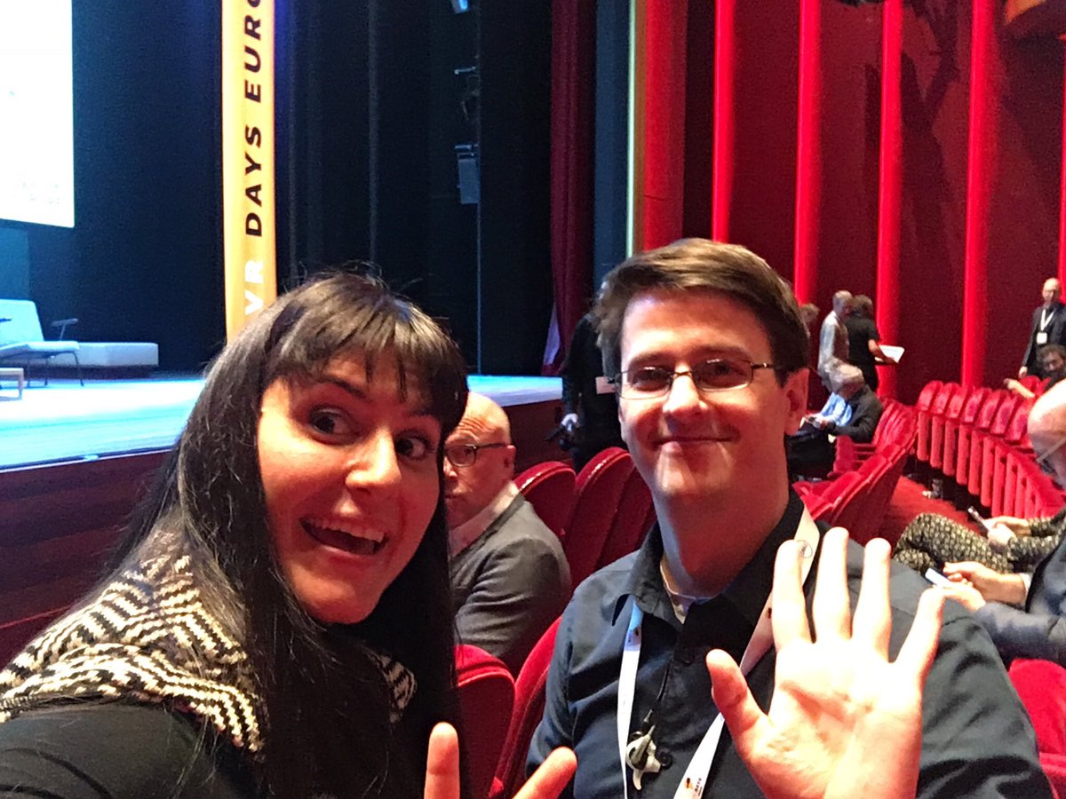 gabsfromvrisch's tweet photo. #VRVienna and #VRGraz joining forces at the #VRDays2018 to bring our communities more exciting ideas to work together with 💪 https://t.co/c14gKLIjQd