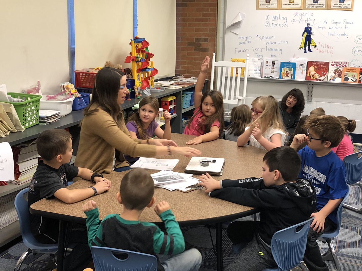 mayer1nes's tweet photo. This is how Friday’s look at NES. Getting after it early and often! AWESOME! So many confident little readers in this group. They all wanted to show me this AM. Proud isn’t even the word for it! 💙 @MissPsfirsties @Coach_Reho @EricTho21409819 @pkennedysst4 @JovetteHiltunen https://t.co/yT5u3lr76F
