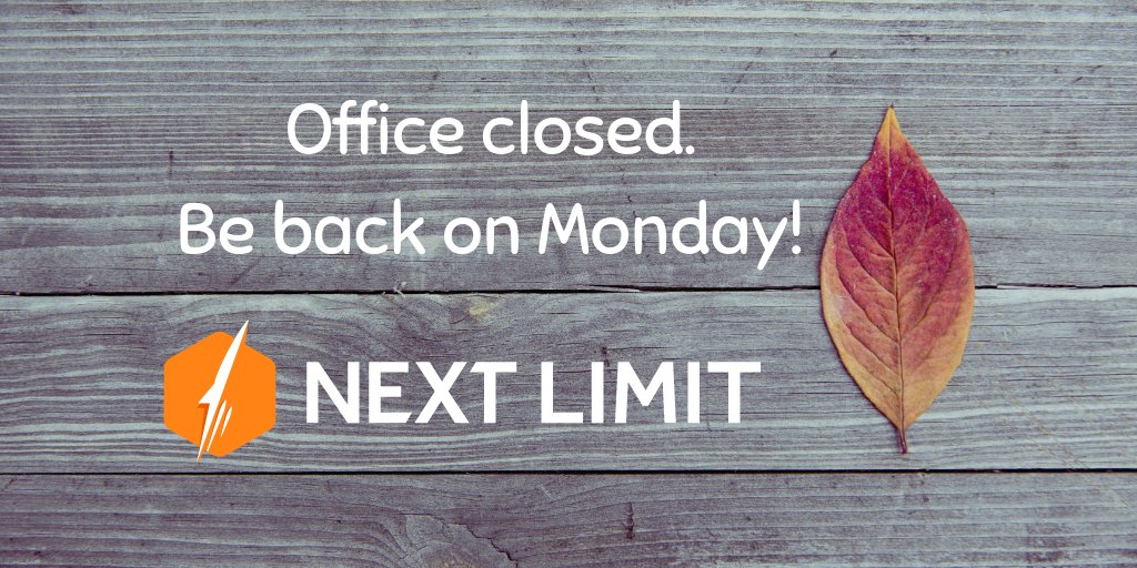 MaxwellRender's tweet photo. November is full of holidays here in Madrid, Spain!
#NextLimitTech #holiday #bebackonMonday https://t.co/iiT9uO4z8m