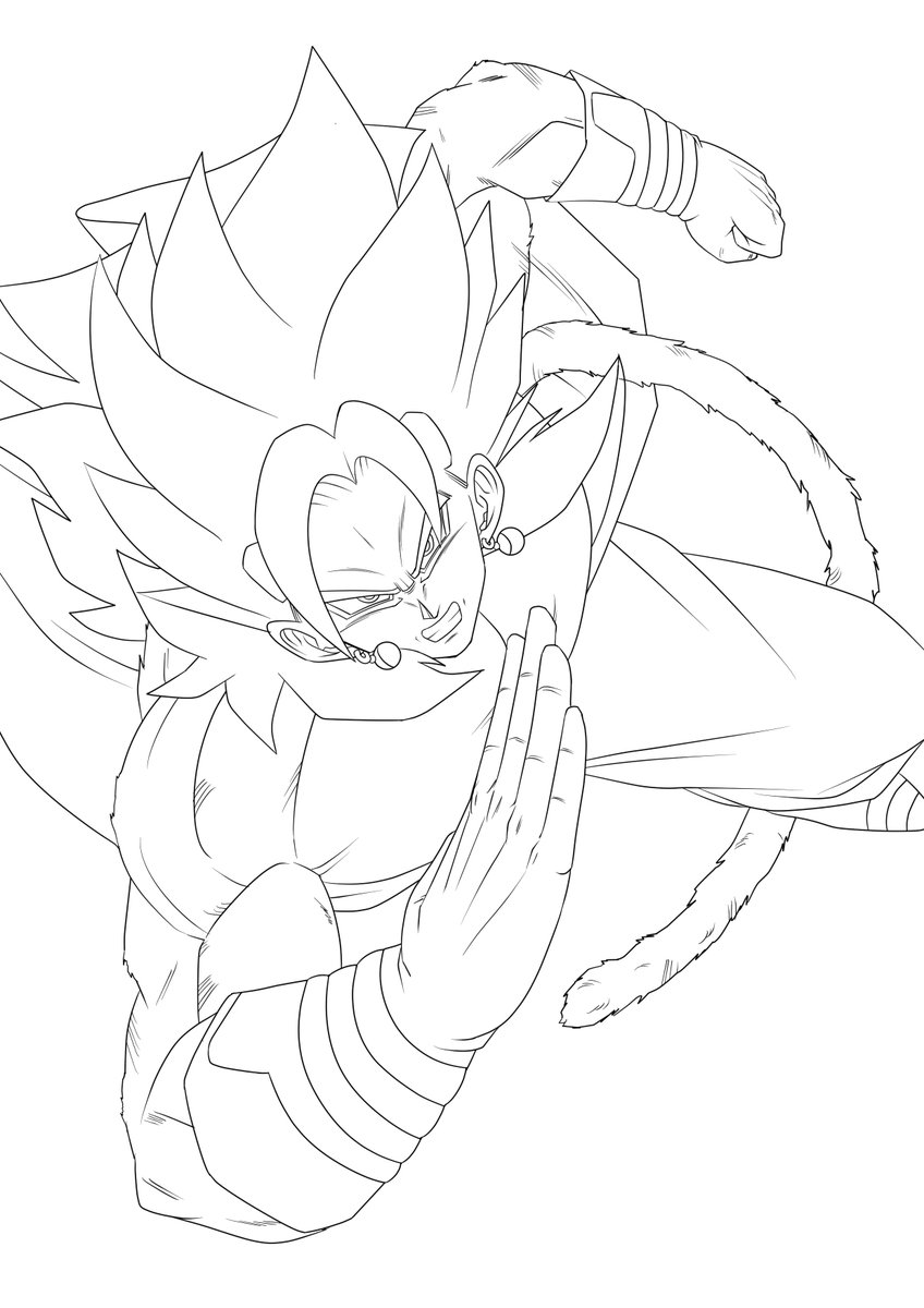 ドラゴンボール またベジット4描いてます Senの漫画