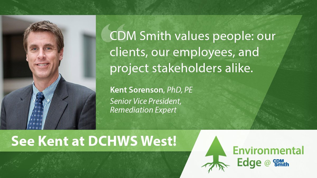 CDMSmith's tweet photo. Join @RemediationDr at #DCHWS West 2018! #hazardouswaste  https://t.co/HO4JTP0nst @EPAsuperfund @EPA @same_hq https://t.co/JevEXAcYYv