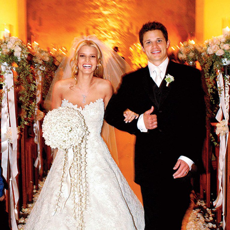 Jessica Simpson got married ...