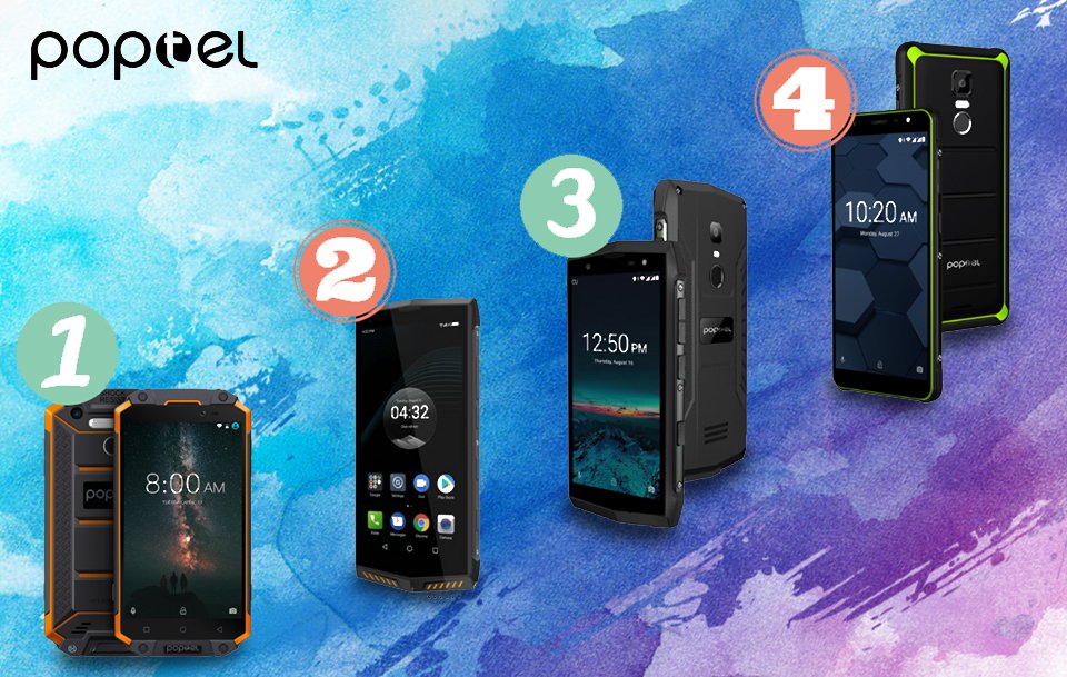 poptel_global's tweet photo. So far, #POPTEL has lunched 4 #rugged phones, including those which have been on sale already and are in pre-sale and the one which is coming soon.
Which one do you like best?
Could you tell us the #smartphone model that corresponds to each image?
tips: #P9000Max #P10 #P8 #P60 https://t.co/6SJfOxDdNf
