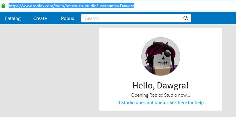 Roblox Studio Username