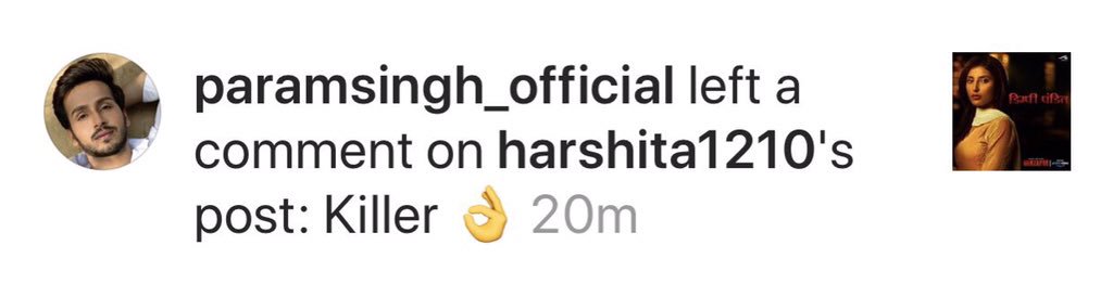 Smayani18's tweet photo. Well, thatโs every ParSh admirer after Mr. Bffโs comment on sakhiโs latest Instagram post.
#ParShDil โฅ๏ธ
@8paramsingh @HarshitaGaur12 you both make us gleefully happy. ๐ฌ๐ป๐๐ป
Touchwood to your friendship. ๐งก๐ค๐ป https://t.co/8BnLn1p41P