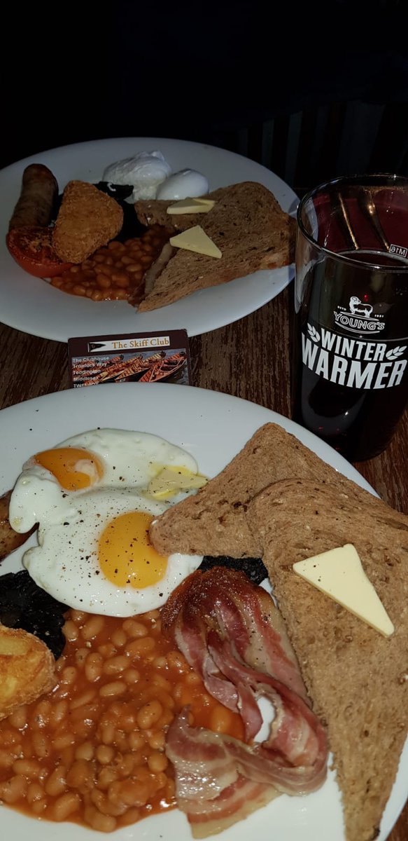 TheSkiffClub's tweet photo. Breakfast and Beer who'd thought @TheSkiffClub would be here @thewhitecross and #winterwarmer #Richmond #Twickenham #Kew #Teddington #whitton #Kingston #HamptonHill #HamptonWick #Hampton #norbiton #hamandpetersham https://t.co/BK0ReIEaqP