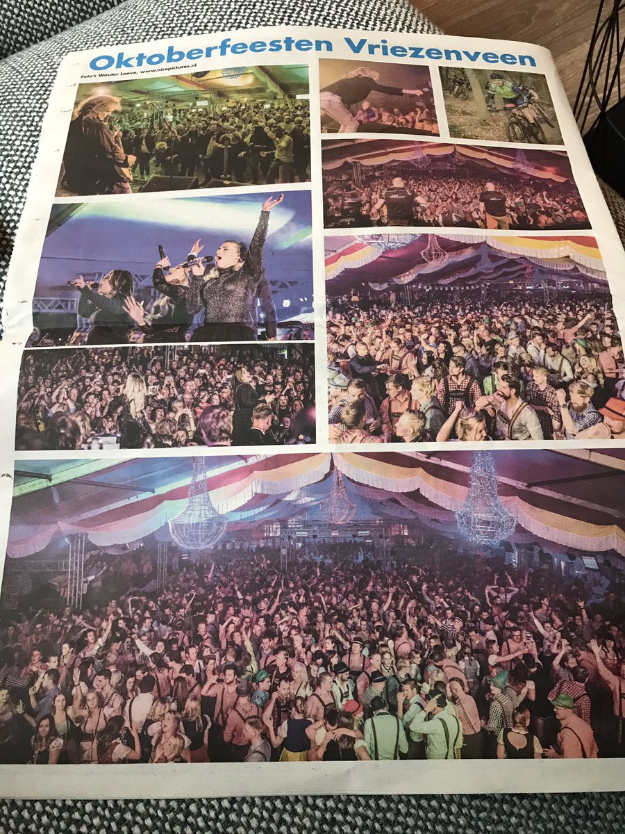 MaxineAbbink's tweet photo. Dat was me het weekendje wel afgelopen weekend #oktoberfest #og3ne #bonnie #folkenbock #mdzk #hetbestevanvriezenveen #party https://t.co/Xsdcy2jrdu