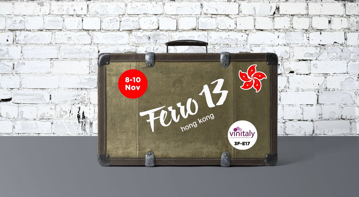 ferro13winery's tweet image. Next stop 🔜 #Vinitalyhongkong 🇭🇰see you there @ our stand 3F-E17