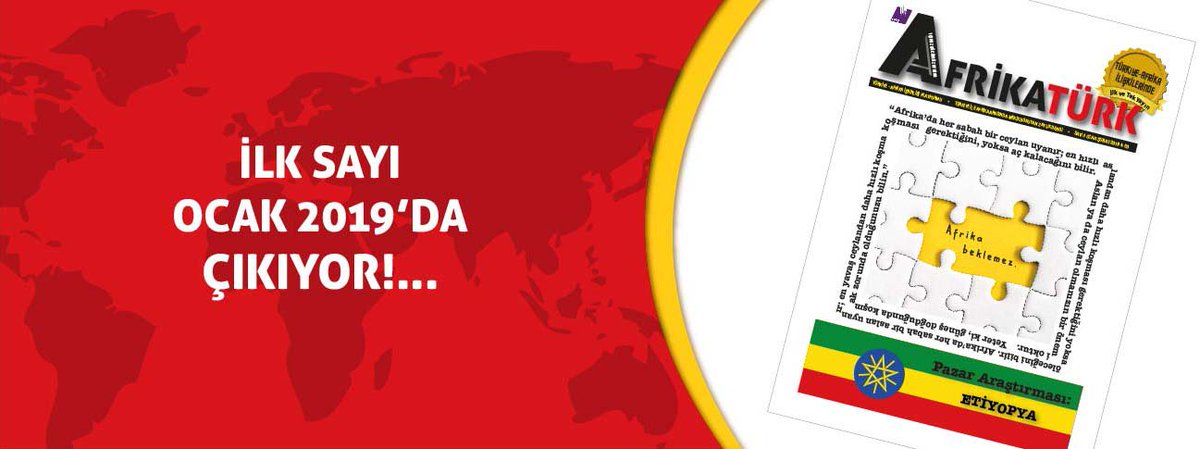 Afrikatürk'ün ilk sayısı Ocak ayında çıkıyor!