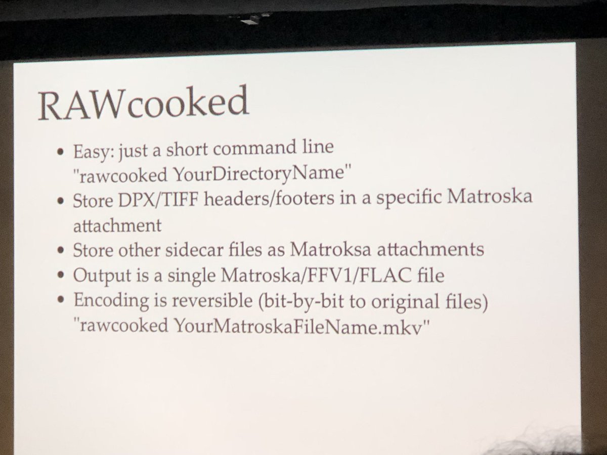 packetbroadcast's tweet image. Join me in giving MASSIVE thanks 🙏 to @JeromeM78 and his colleagues for writing MediaInfo which is used so much by so many. Now he has released #RAWcooked which simplifies encoding #FFV1 files. It works like an awesome version of zip for video! @MediaArea_Net #NTTW3