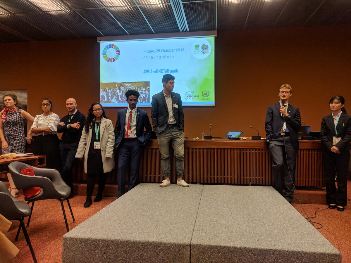 Participants from the first Youth Forum share their experiences, what they learned and what they wish for #youth moving forward. #UNCTADYouthForum18 #ShapingTheWorldWeWant #entrepreneurs