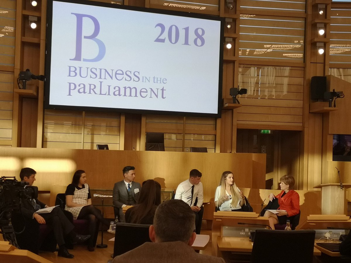 So Proud of our <a href="/YE_Scotland/">Young Enterprise Scotland</a> #youngpeople <a href="/ScotParl/">Scottish Parliament</a> #BIPC2018 from <a href="/estrela_ye/">Estrela</a> in Orkney and Lite from <a href="/northfieldaca/">Northfield Academy</a>
