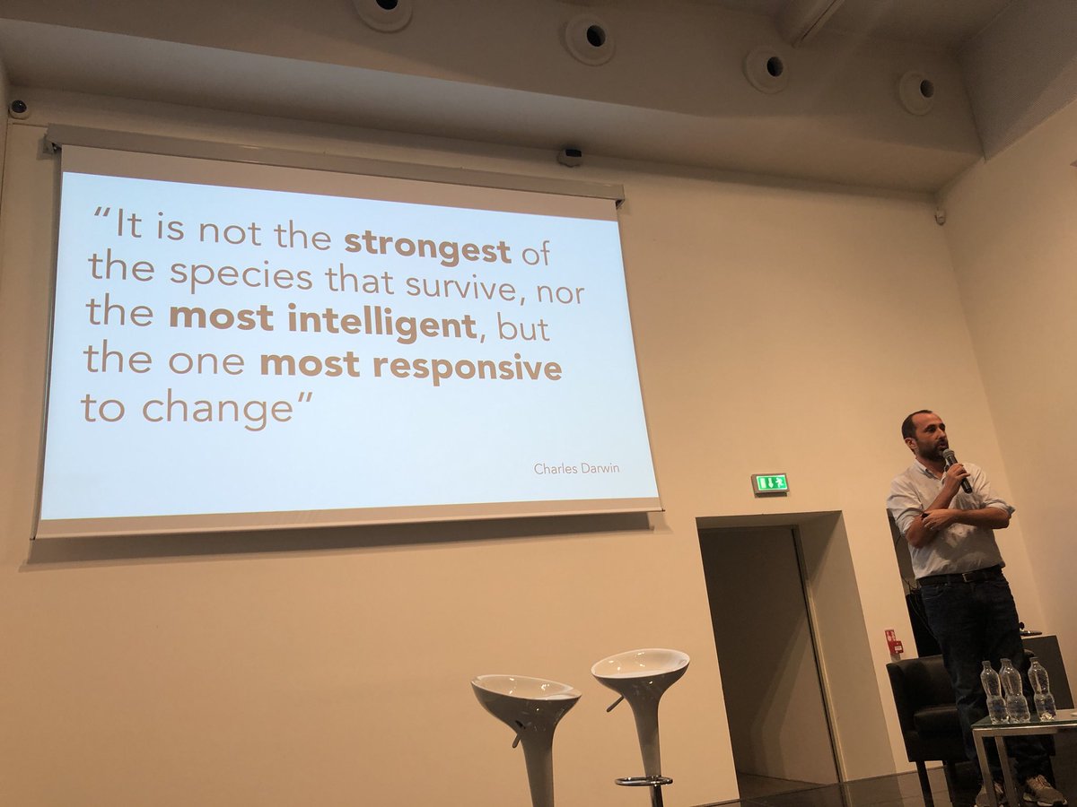 marisandralizzi's tweet image. E la chiusura di un visionario come @ferrazza @wireditalia è affidata a un naturalista e biologo dell’’800, teorico della teoria dell’evoluzione Charles Darwin | la nostra capacità evolutiva di esseri umani o aziende è più importante della nostra intelligenza #DigitalSalesLab