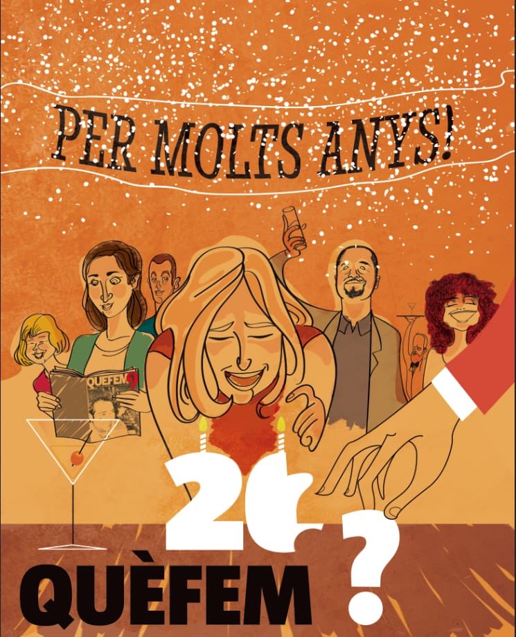 Sorpresa avui quan he obert <a href="/LaVanguardia/">La Vanguardia</a> i en Jordi del Quèfem?ens ha dibuixat a part de l’equip que hem format part del suplement que avui fa 20 anys. Felicitats i abraçades, companys ❤️#quèfem