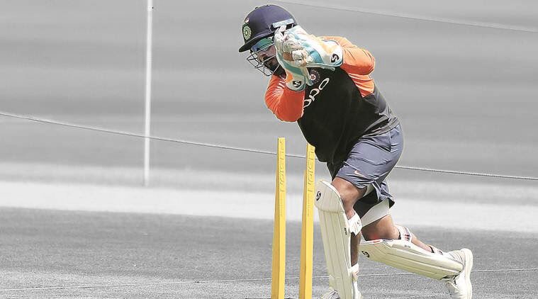 RishabhPant17's tweet photo. The more you practice, the better your skills are! #TeamIndia #PracticeMakesPerfect https://t.co/AHeRhPBrdO