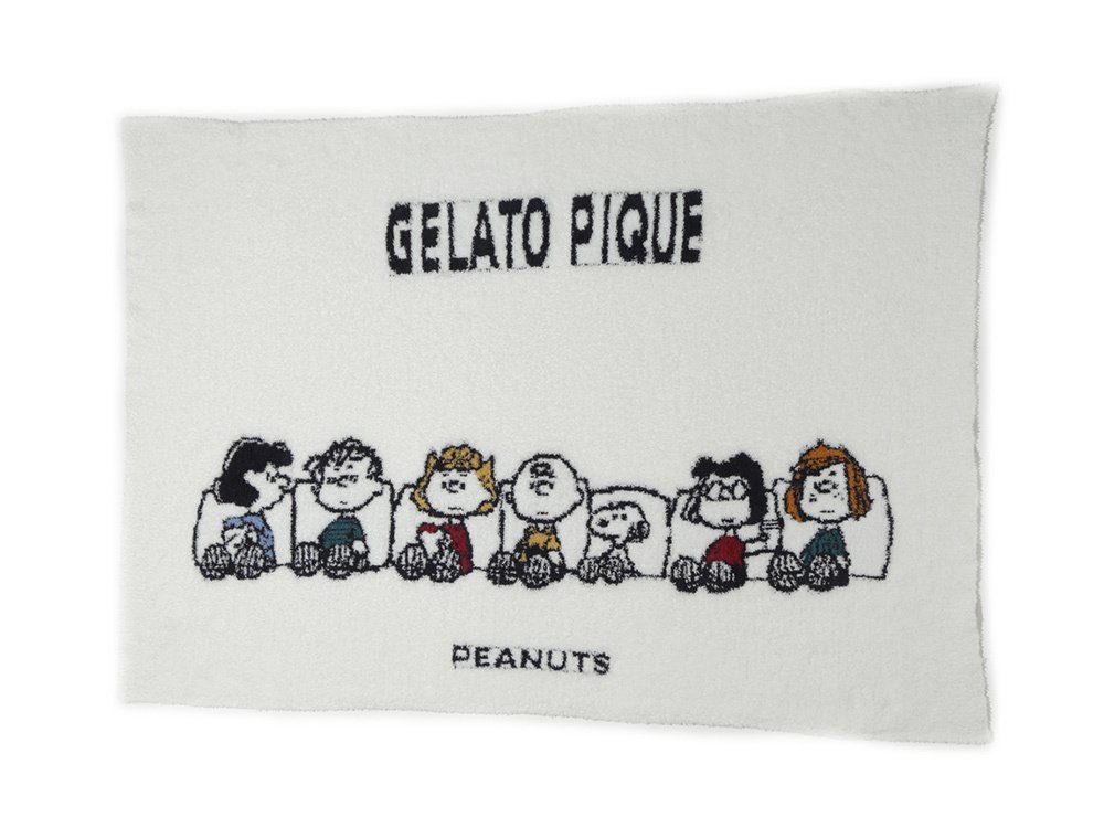 Fashion Press ジェラート ピケ ピーナッツ スヌーピー を散りばめたルームウェア 限定ブランケットも T Co H0cnzpnpax