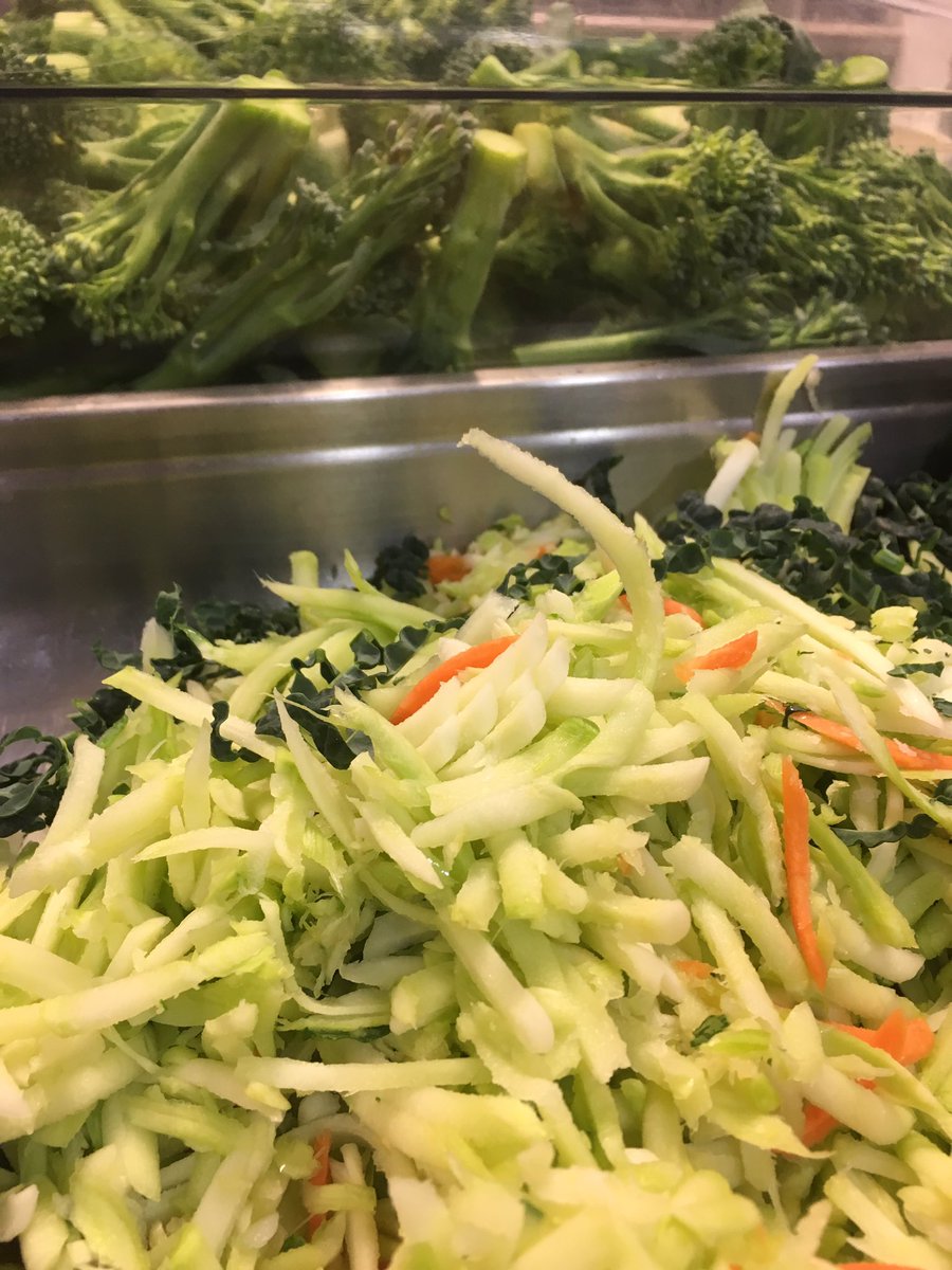 Broccoli stalks slaw today. @TheExchange_AT #sustainablekitchen #nowaste @VacherinLondon