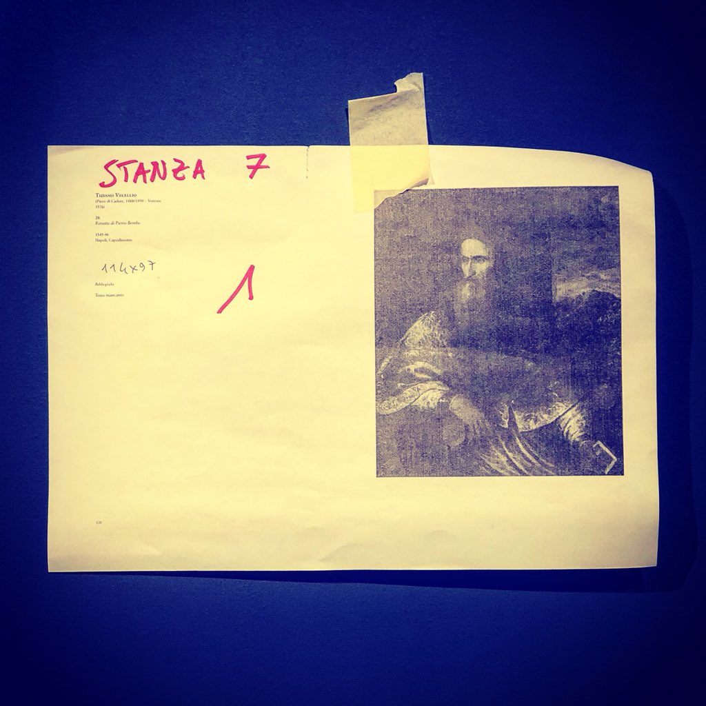 Tiziano in arrivo

#giovannidemio e la maniera moderna. Tra #tiziano e #tintoretto a cura di #vittoriosgarbi 
<a href="/contemplazioni/">contemplazioni</a> 
#mostra #exibhition #manierismoveneto #cinquecento #veneto #arteitaliana 
#sarapallavicini #giovannilettini
#pietrodinatale #museocapodimonte #schio