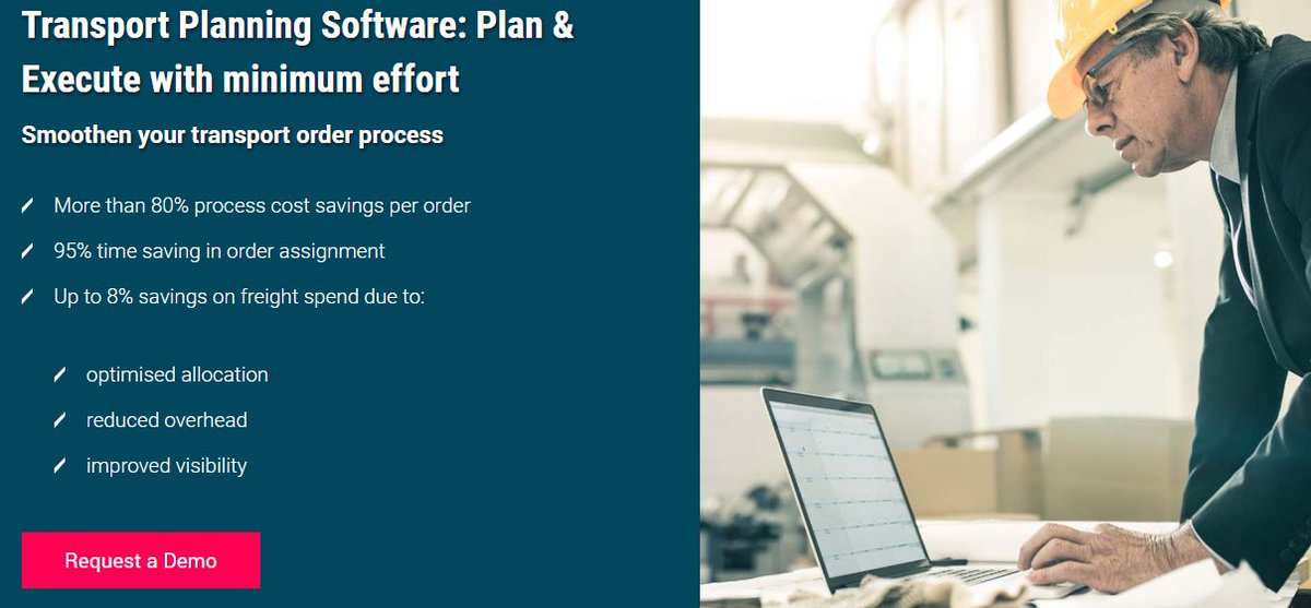 Transport Planning &amp; Execution Software that improves your Visibility!
Plan and Execute with minimum effort with #Transwide: bit.ly/2EKMjTb
#TMS #Logistics #Transport #Planning #Software #Visibility