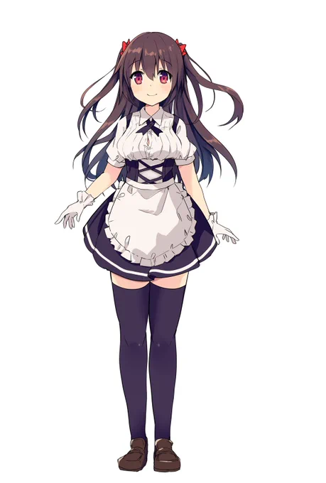 メイドさんスカート差分 