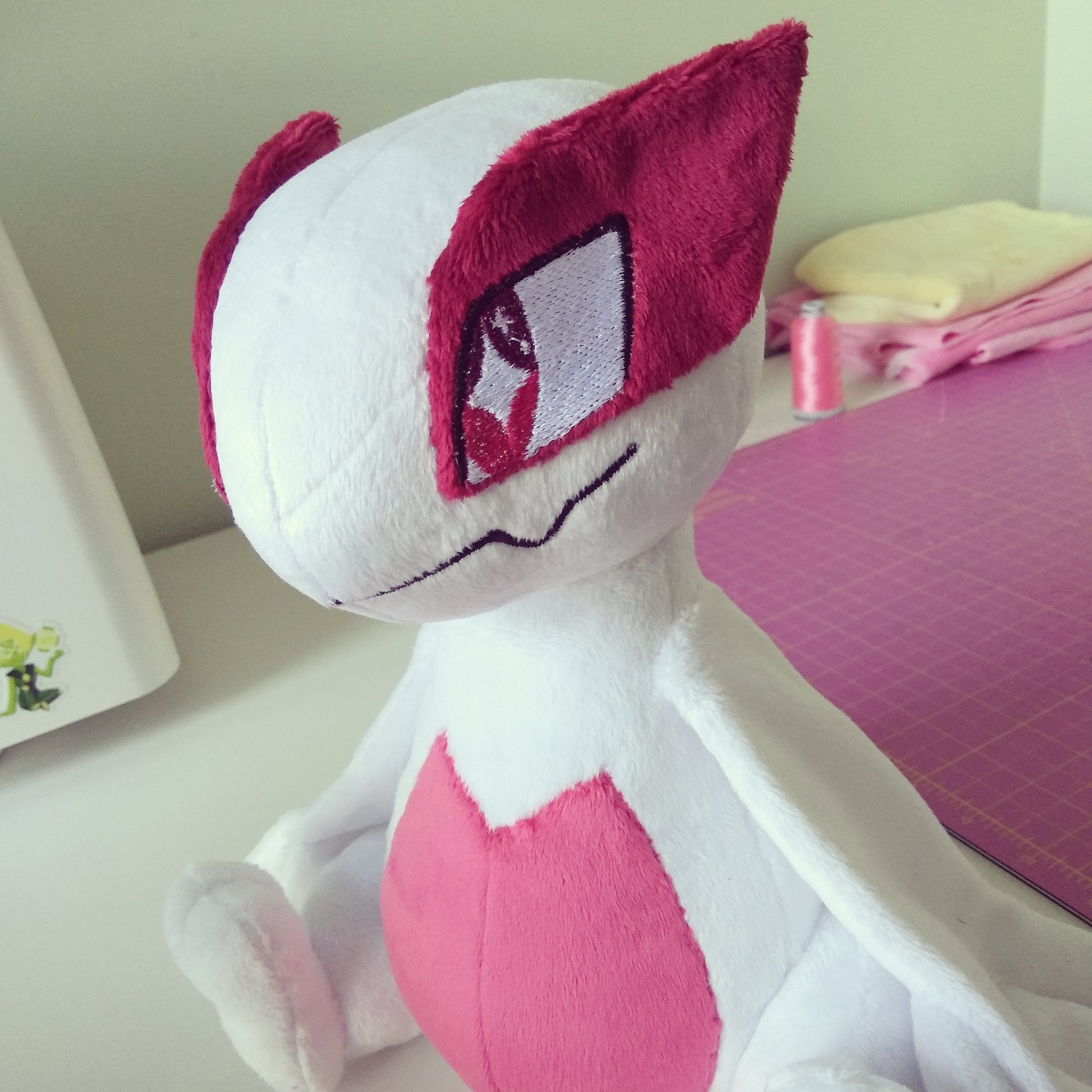 Chibi shiny Lugia all finished. The - Sophie's Plushies