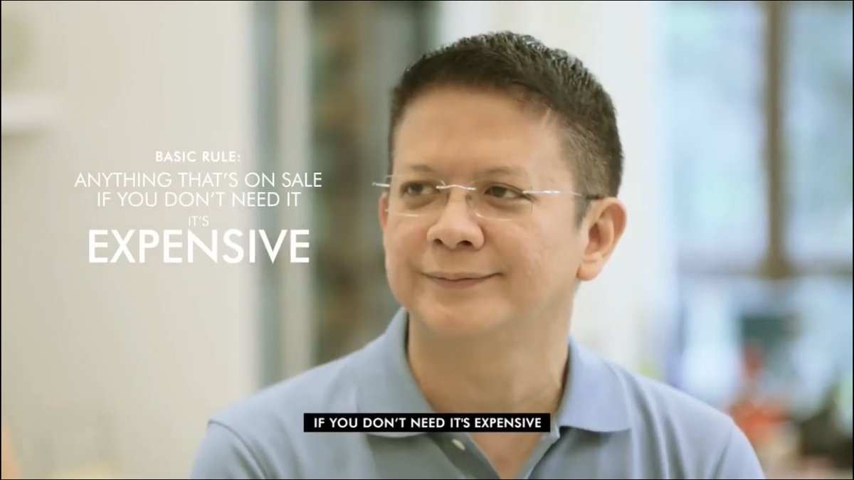 jasonisP_'s tweet image. Sen. Chiz tipid tip: Anything that’s on sale if you dont need it, it’s expensive. 

#tipidmode