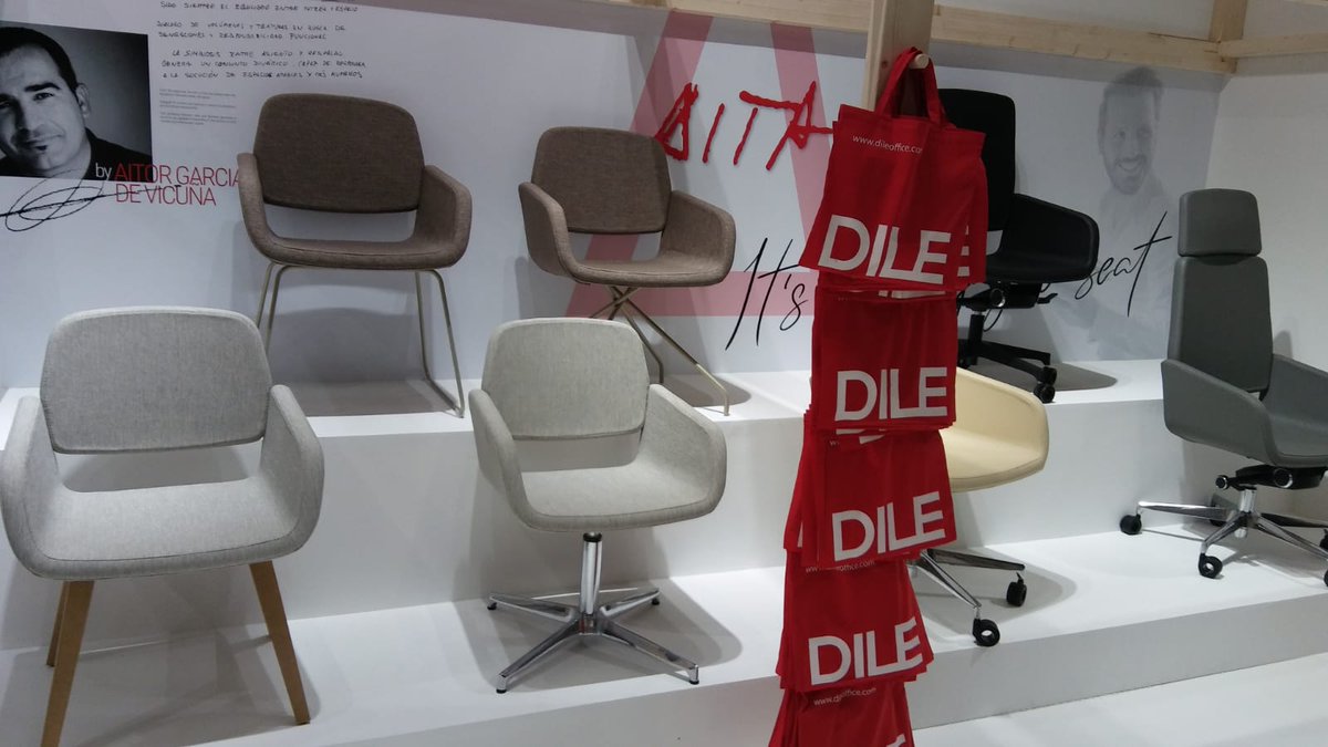 "Desde un principio #Aita ha sido siempre el equilibrio entre materia y espacio" Aitor García de Vicuña, AGVestudio.

#Orgatec2018