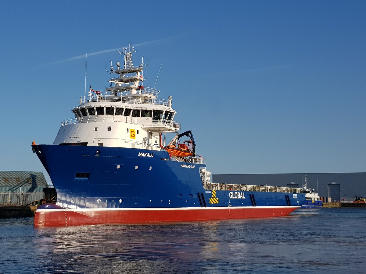 Arena Ship Management managed PSV Makalu has been delivered to Total E&amp;P Bulgaria for a medium-term contract for the third time. We congratulate Officers and Crew onboard for the excellent work done so far and wish them the best for the new contract.