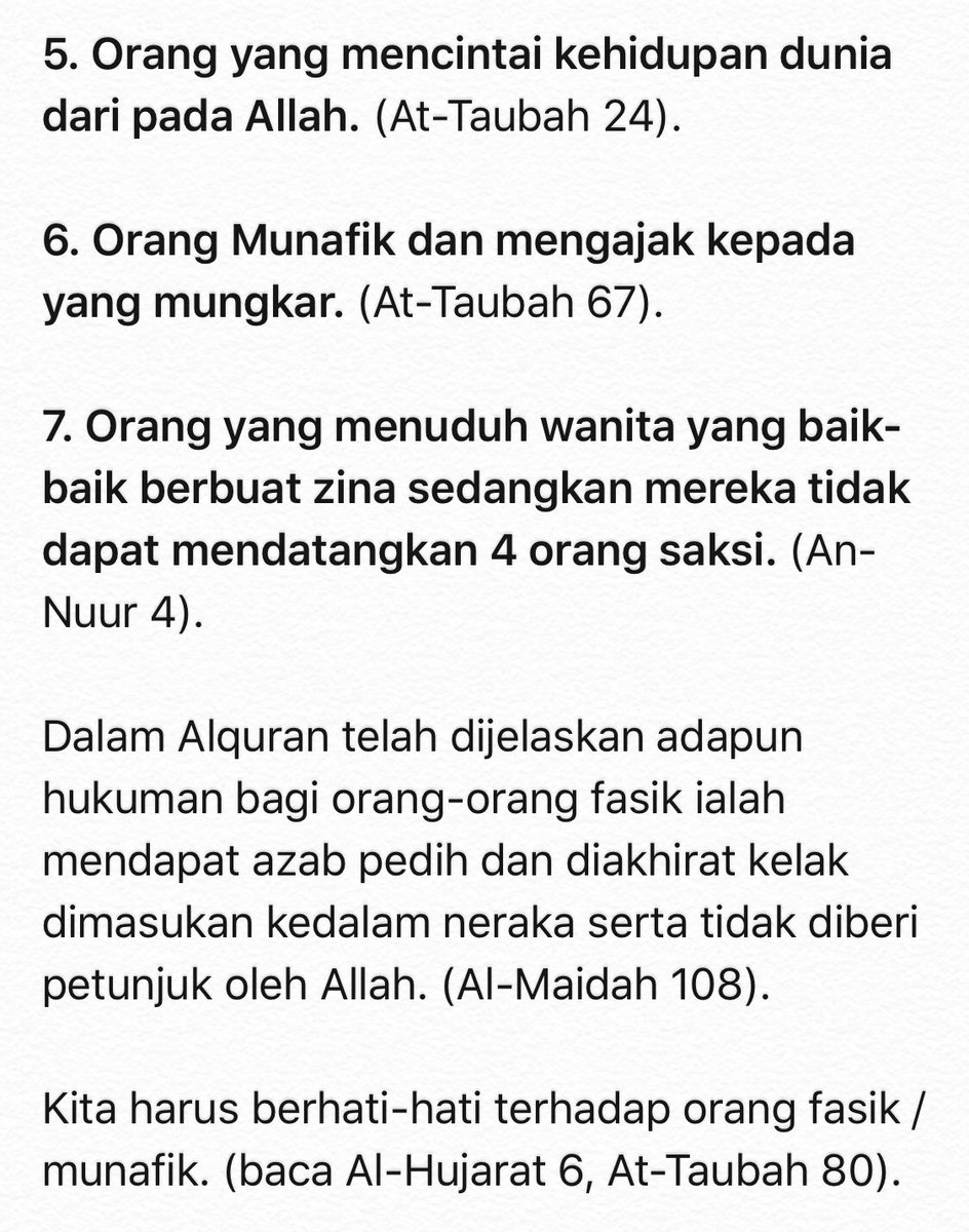 Tawakkul Islam On Twitter Pengertian Fasik Siapa Ciri Ciri Orang Fasik Munafik Kenapa Di Alquran Menjelaskan Kita Harus Berhati Hati Terhadap Orang Yang Fasik Https T Co Prq5mek3ak Twitter