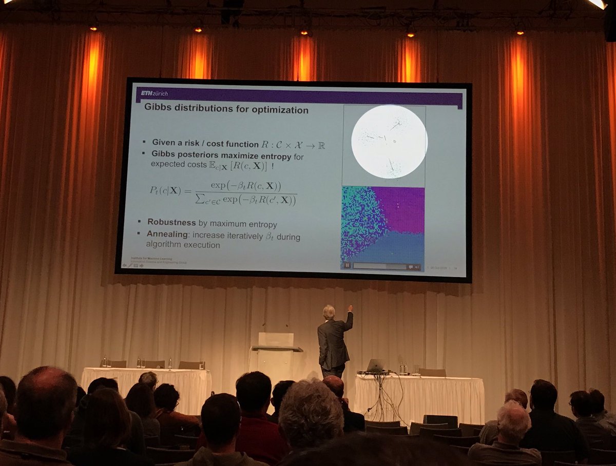 jozilla's tweet image. In case you were wondering, I think Joachim M. Buhmann is using a Logitech Spotlight remote: logitech.com/en-us/product/…  #ieeevis