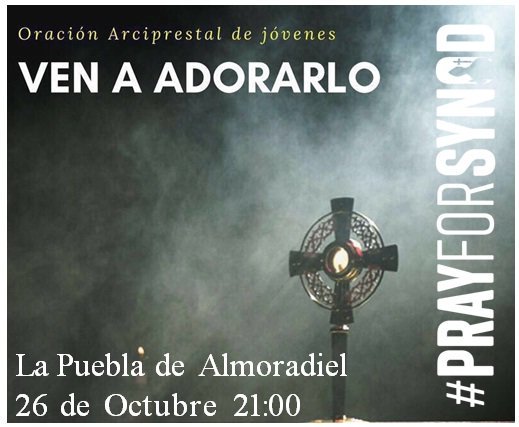 ParroquiaME's tweet photo. Invitados por @sepaju nos unimos en nuestra oración arciprestal con los jóvenes de @arcijoven pidiendo por @synod2018 https://t.co/C1Lj63Vx8C
