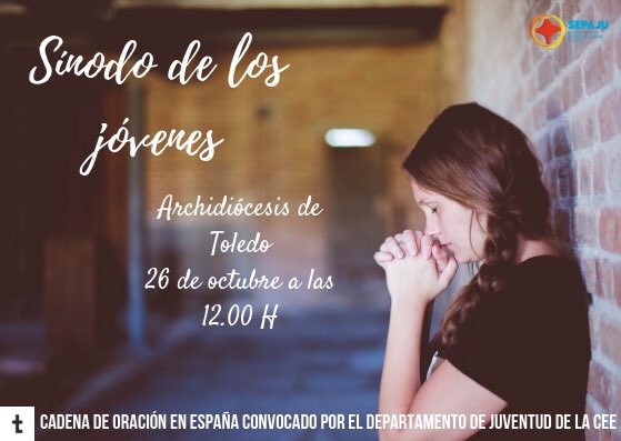 ParroquiaME's tweet photo. Invitados por @sepaju nos unimos en nuestra oración arciprestal con los jóvenes de @arcijoven pidiendo por @synod2018 https://t.co/C1Lj63Vx8C