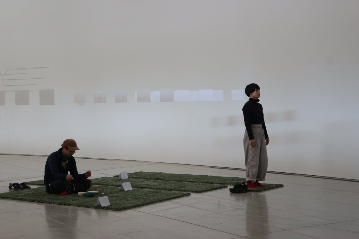 acac_aomori's tweet photo. 明日から秋AIR展覧会「〇動」が始まります。14時半からのオープニンアーティスト・トークでは山下彩子さんのパフォーマンスも開催！ぜひお越しください！We open AIR exhibition ”(MO)TION” tomorrow. At the artist talk from 14:30, YAMASHITA Ayako’s performance will also be held ! https://t.co/Sk0K657JrO
