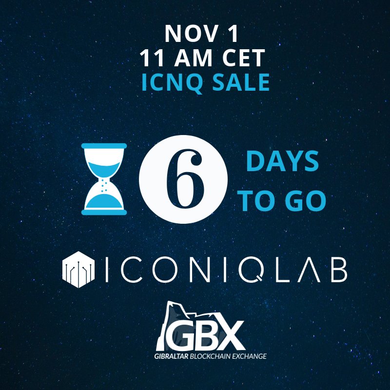 DDA_GmbH's tweet image. Founded in early 2017, #iconiqlab is the world’s first #decentralized #venture #capital #VC group, powered by our #token sale #accelerator program - join the #ICNQ #tokensale on the #GBX-GRID #Gibraltar #blockchain #Exchange @GibBlockEx now platform.gbx.gi/register