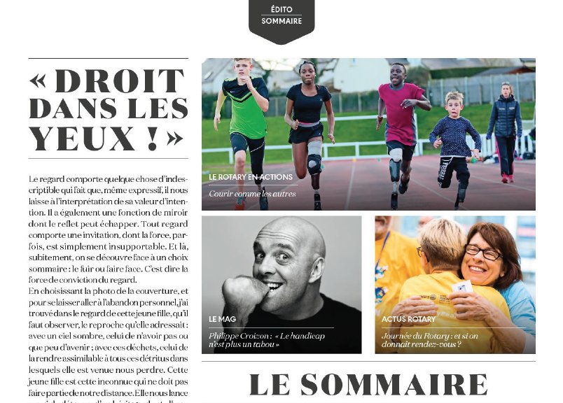 rotarymagfr's tweet photo. Au sommaire du mois de novembre ! https://t.co/gsTcmiJXDE