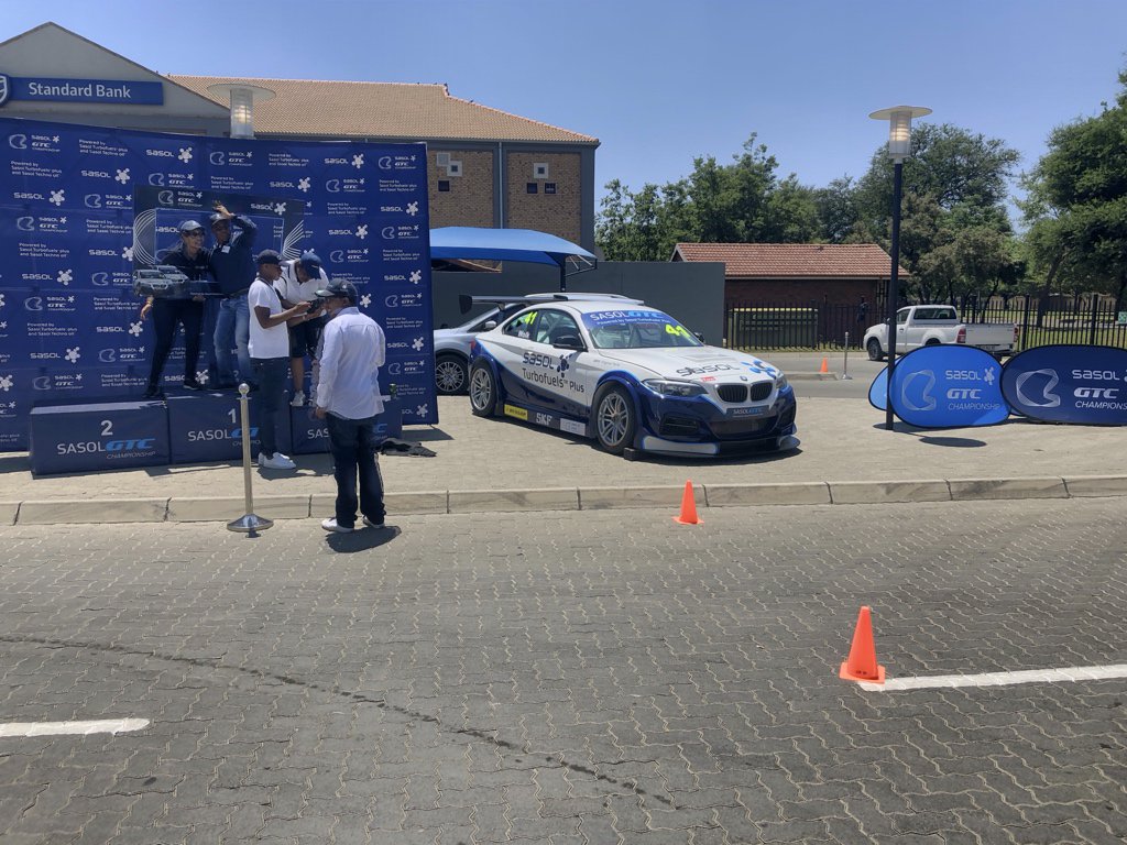 vicmaharaj's tweet photo. #SasolGTC at the @SasolSA CBD celebration in Secunda today @GTCmotorsport https://t.co/r19s4OFk4e