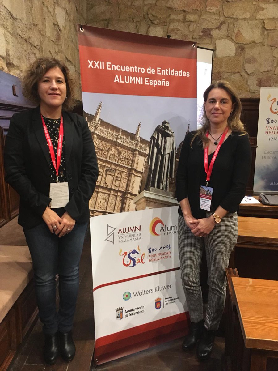 AlumniSAUJI's tweet image. @AlumniSAUJI també participa activament a #AlumniEspaña2018 que aquests dies està celebrant-se a la Universidad de Salamanca @alumni_usal #800añosuniversidadsalamanca @UJI_noticies